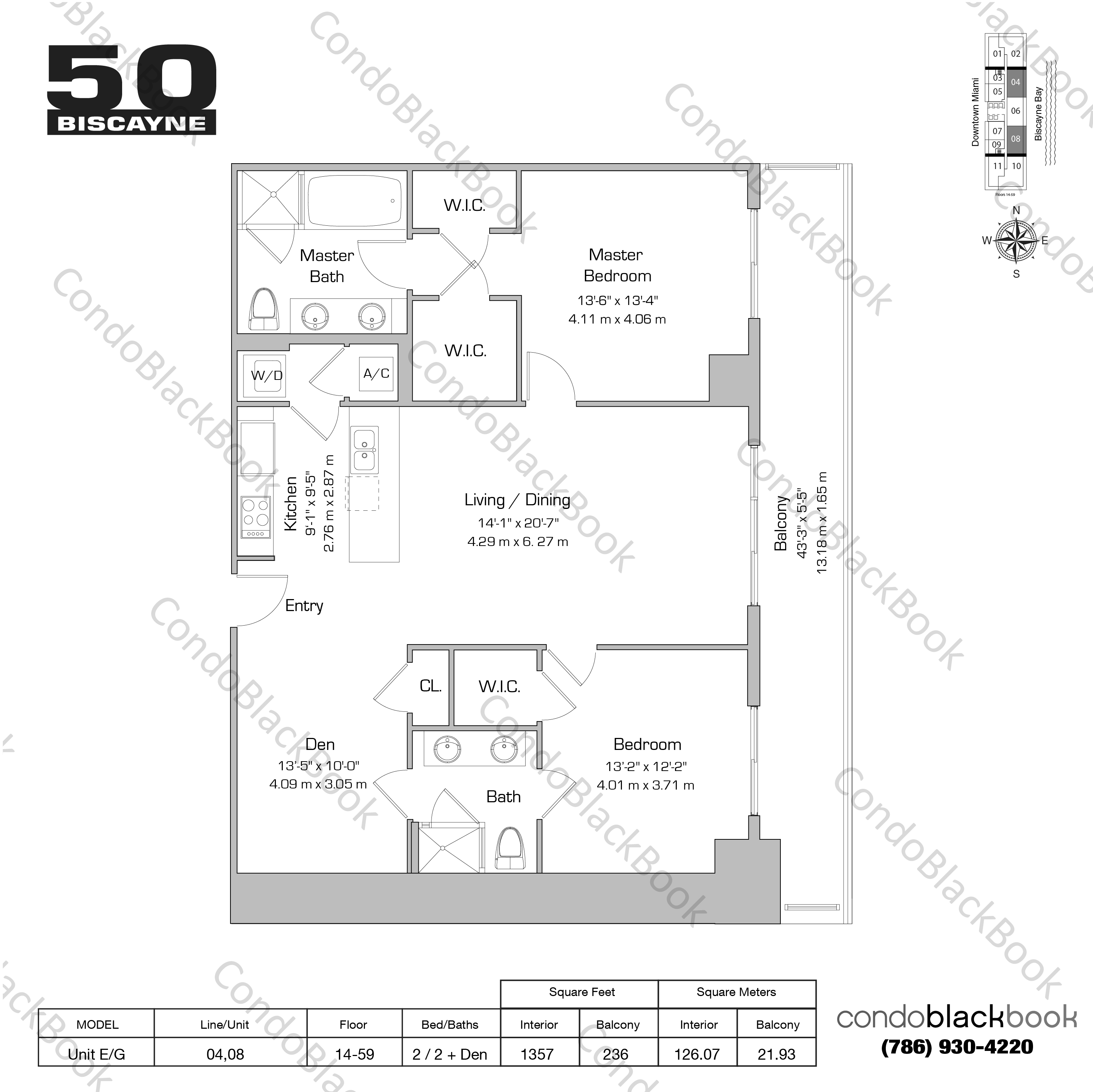 50 Biscayne Unit #3508 Condo in Downtown Miami - Miami Condos ...