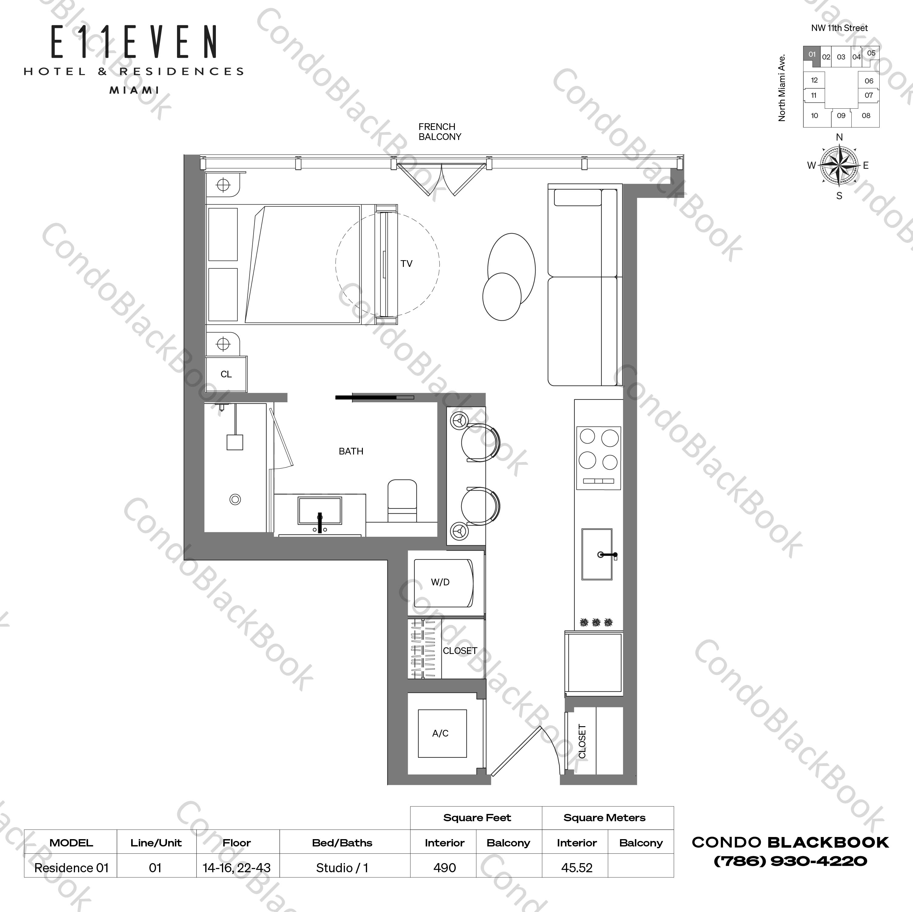 District 11  E11EVEN® Residences Miami