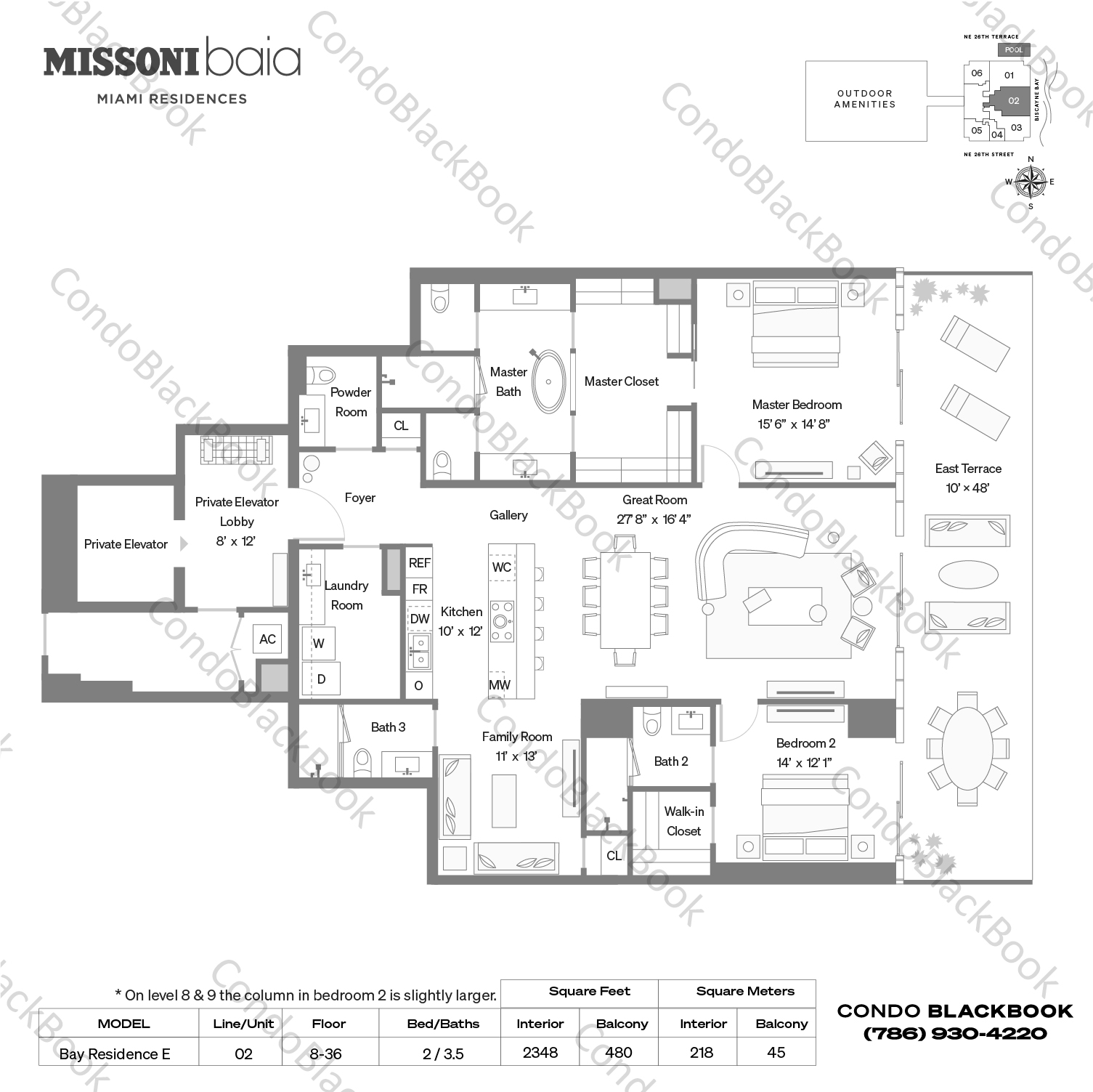 Missoni baia discount floor plan