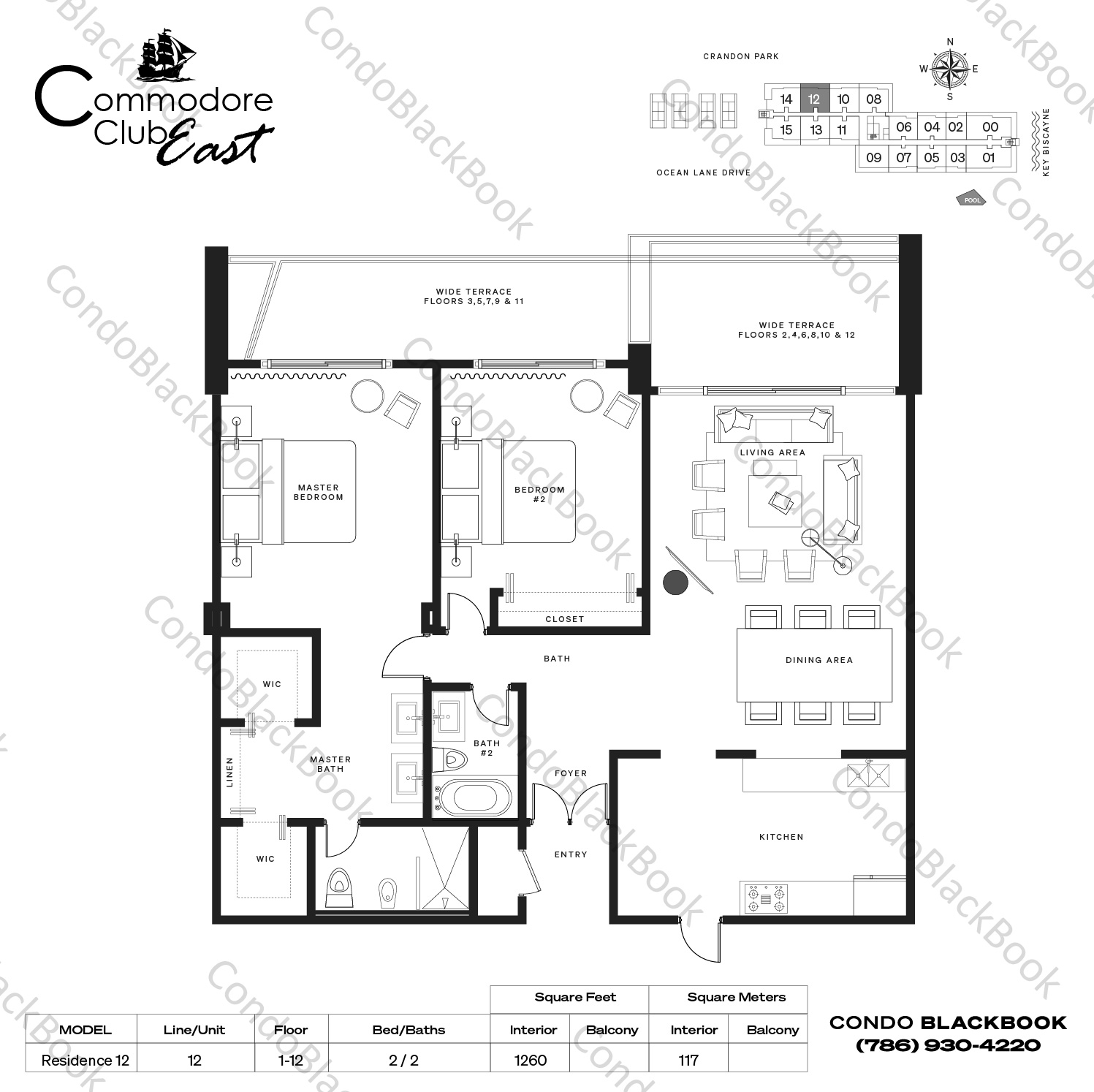 Commodore Club Condo Key Biscayne