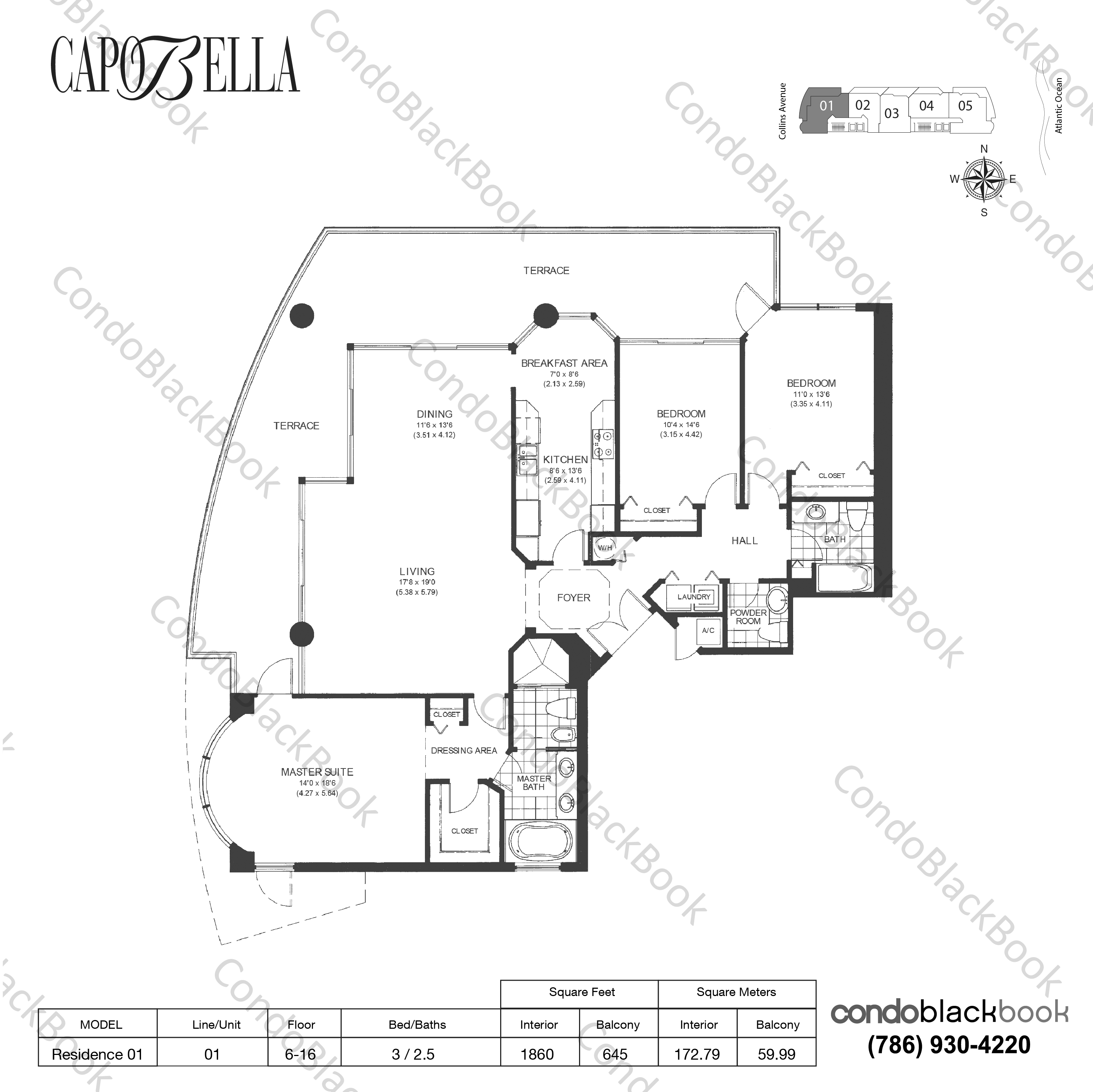 Capobella Unit #1501 Condo in Mid-Beach - Miami Beach Condos ...