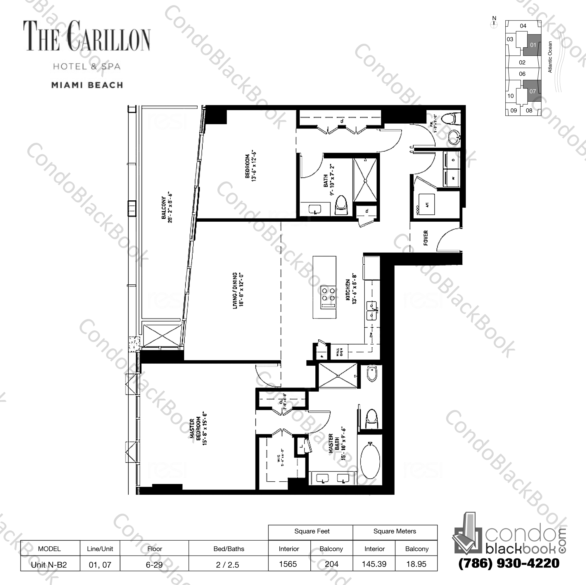 Carillon Condo North Tower Unit #1601 Condo in North Beach - Miami ...