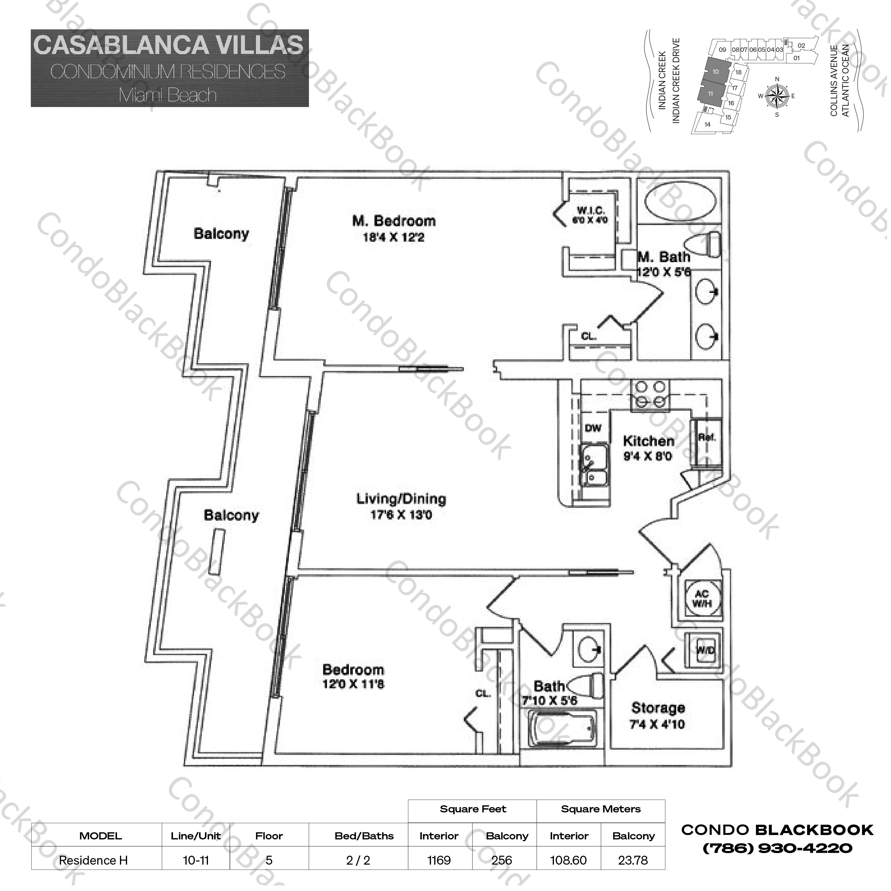 Casablanca Villas Unit #611 Condo in North Beach - Miami Beach Condos ...