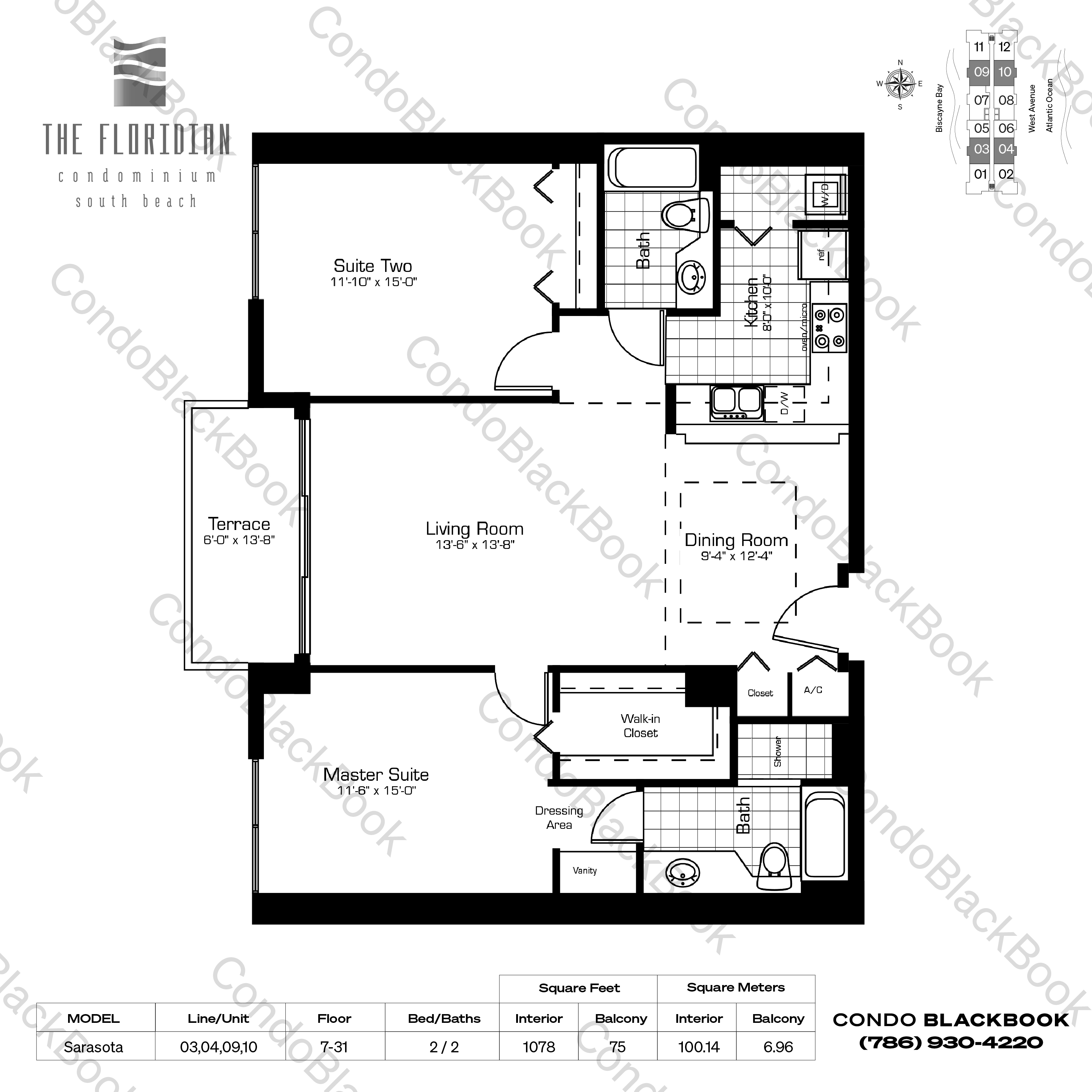 Floridian Unit #810 Condo in South Beach - Miami Beach Condos ...