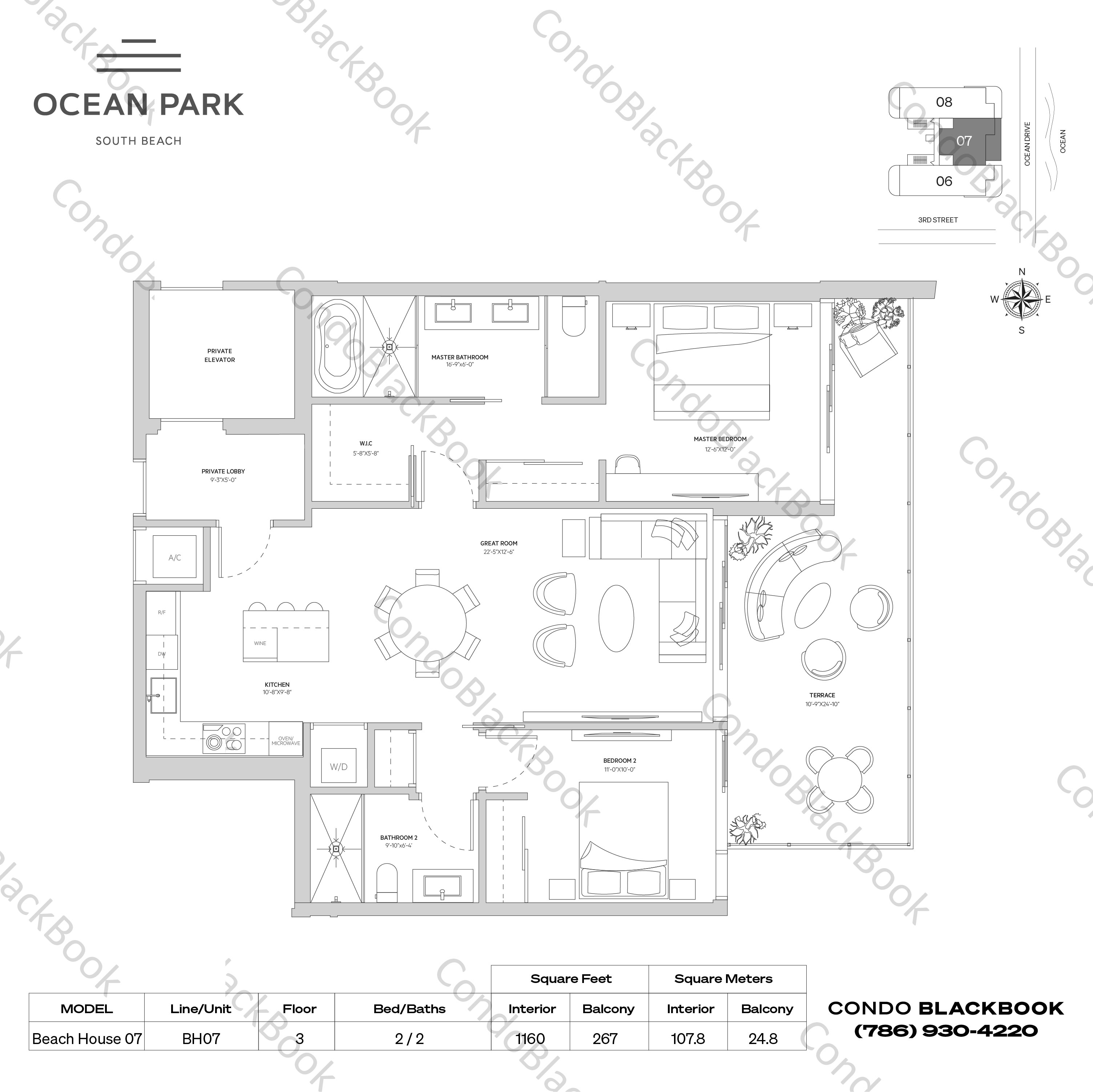 Ocean Park South Beach - 312 Ocean Drive, Miami Beach FL 33139 - Condo  Overview and Units for Sale - South Beach (South of Fifth) - Real Estate on