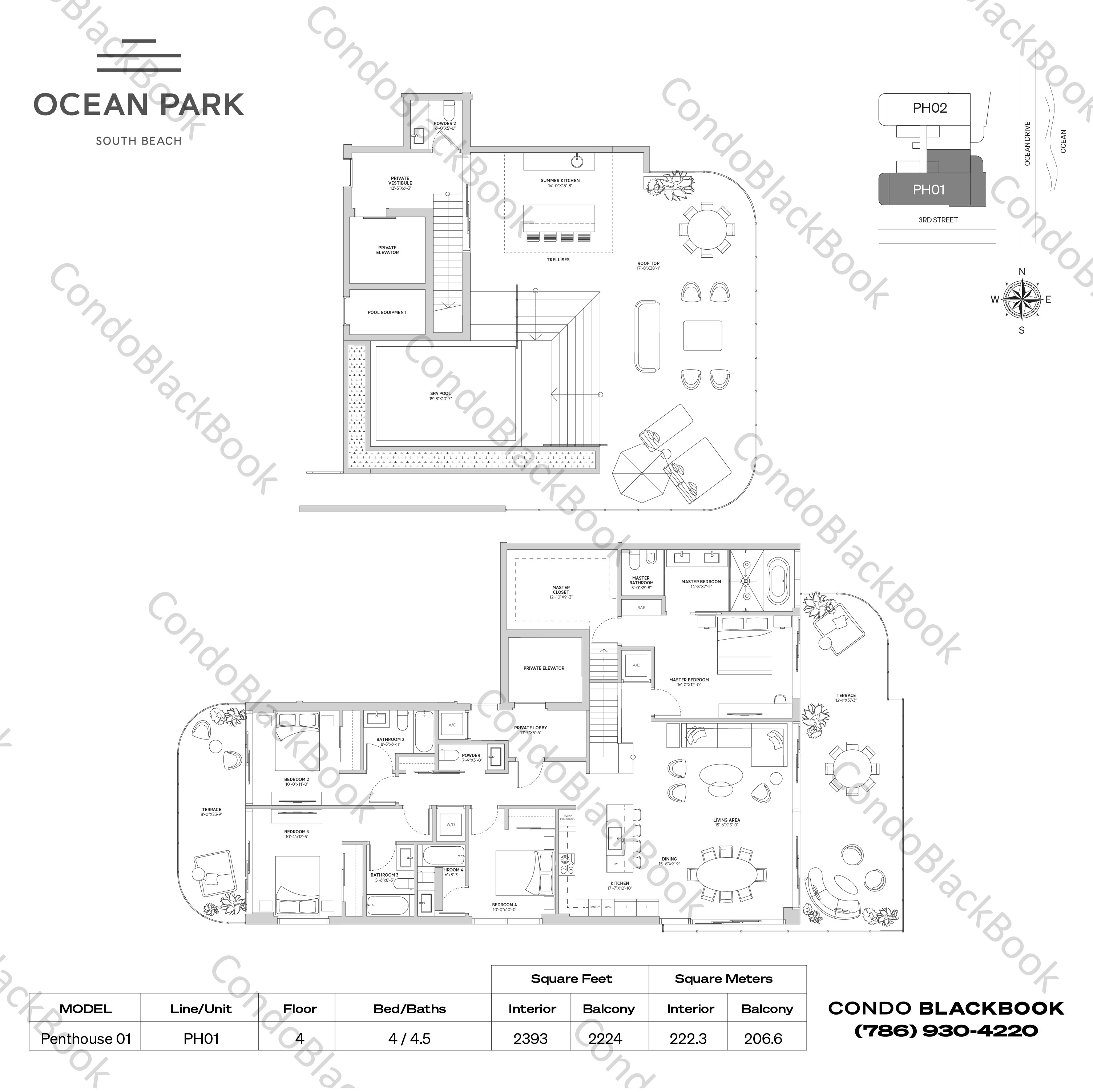 Ocean Park South Beach - 312 Ocean Drive, Miami Beach FL 33139 - Condo  Overview and Units for Sale - South Beach (South of Fifth) - Real Estate on