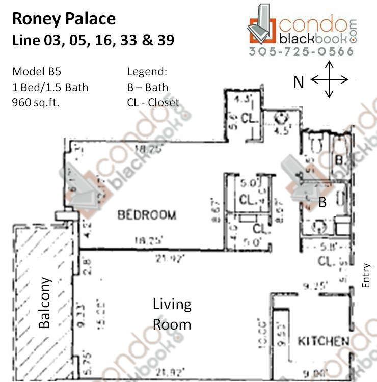 Roney Palace Unit #816 Condo in South Beach - Miami Beach Condos ...