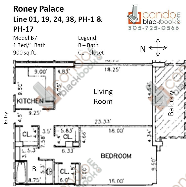 Roney Palace Unit #1419 Condo in South Beach - Miami Beach Condos ...