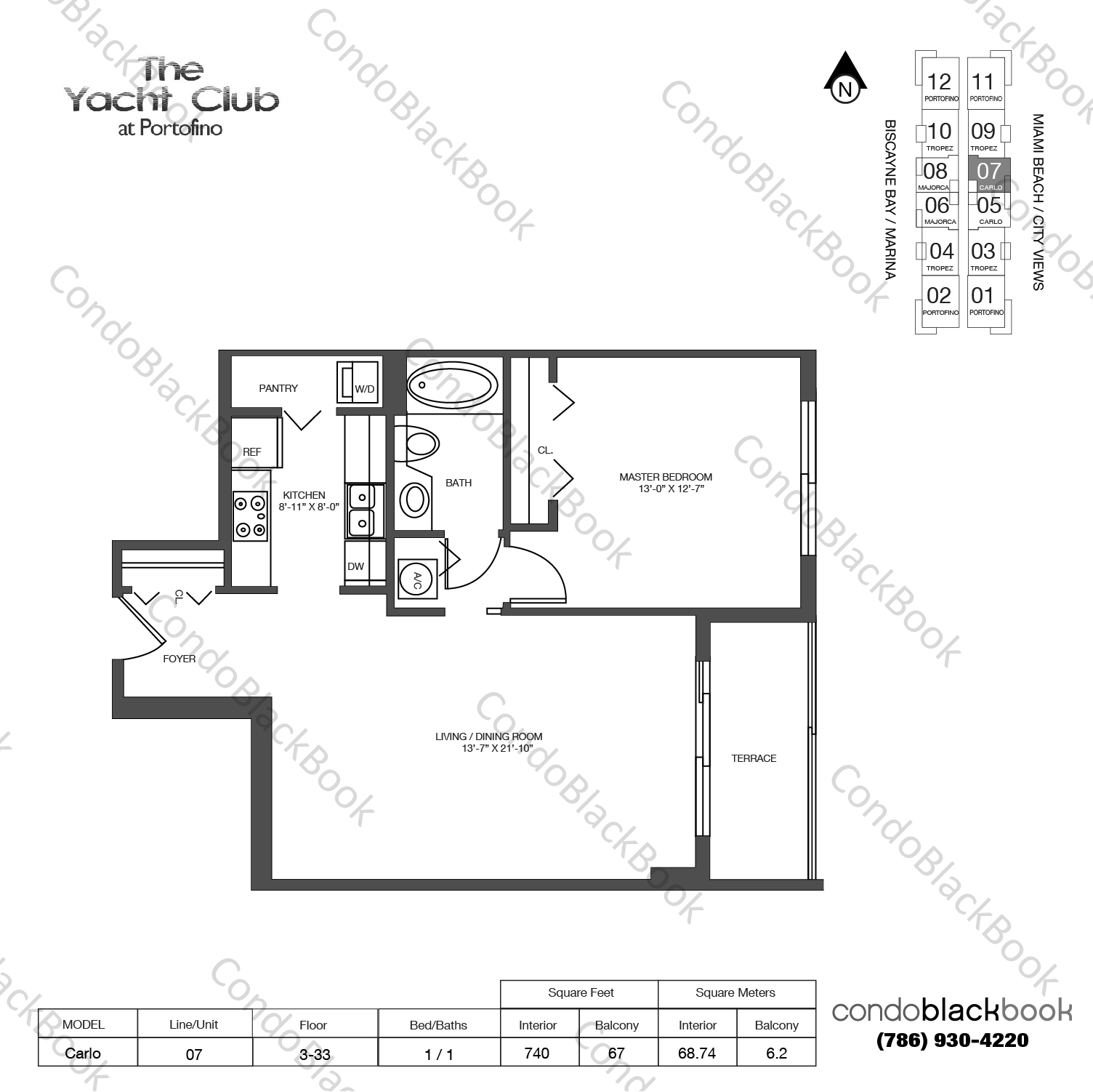 yacht club at portofino floor plans