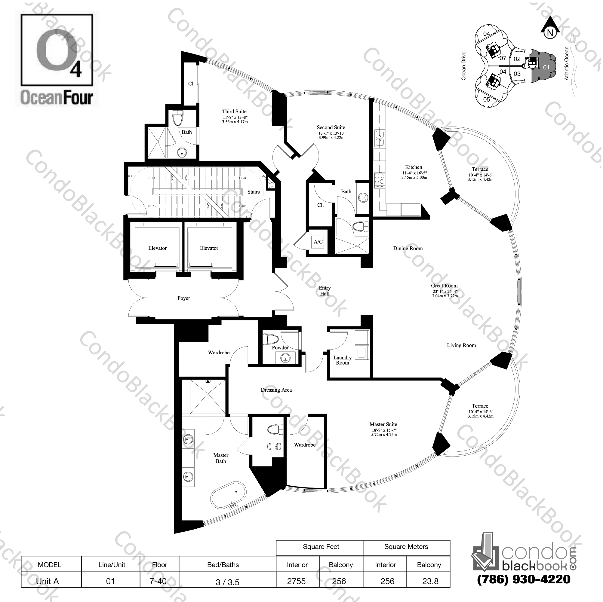 Ocean Four Unit #901 Condo in Sunny Isles Beach | CondoBlackBook