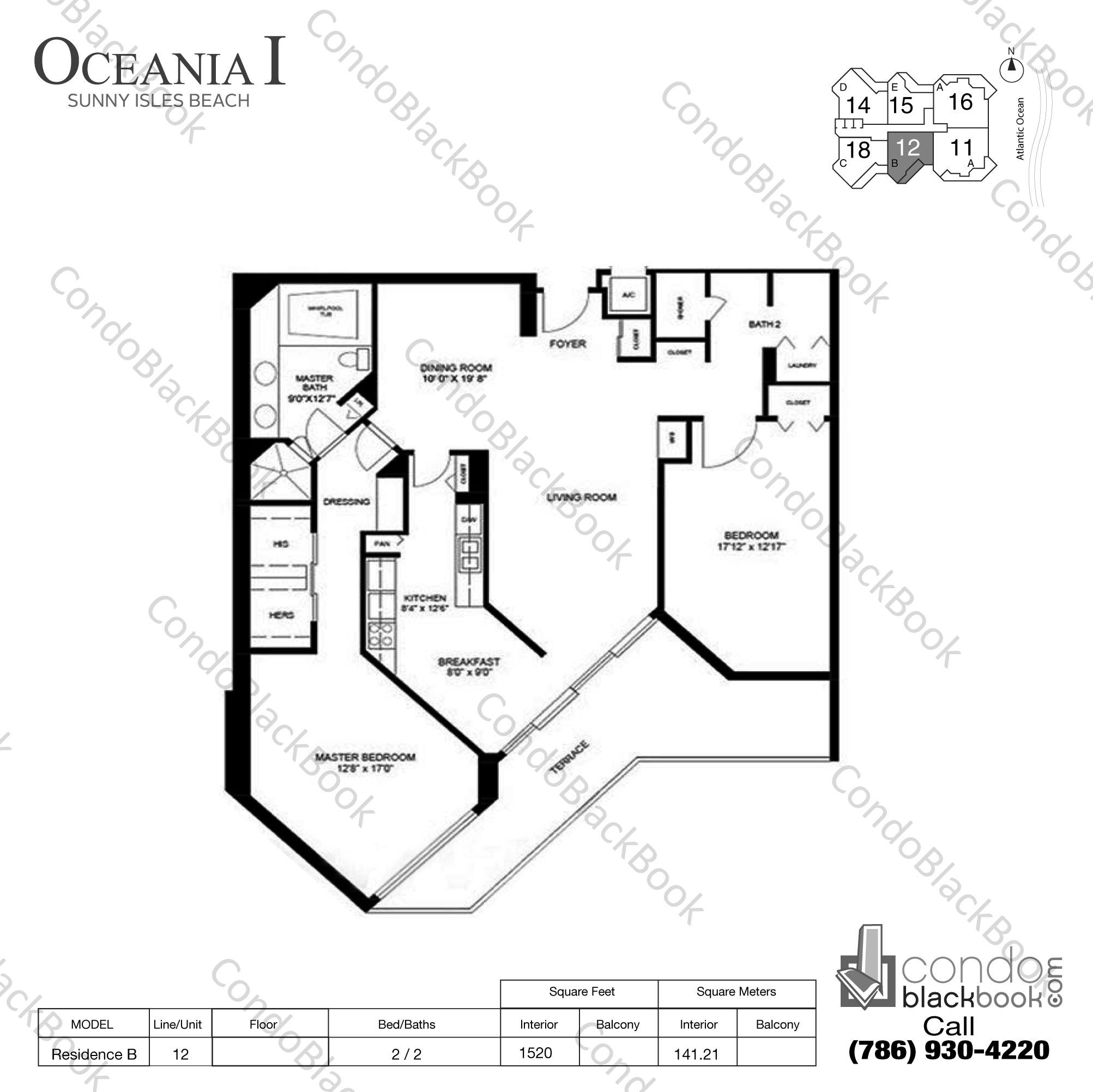 Oceania I Unit #2712 Condo in Sunny Isles Beach | CondoBlackBook