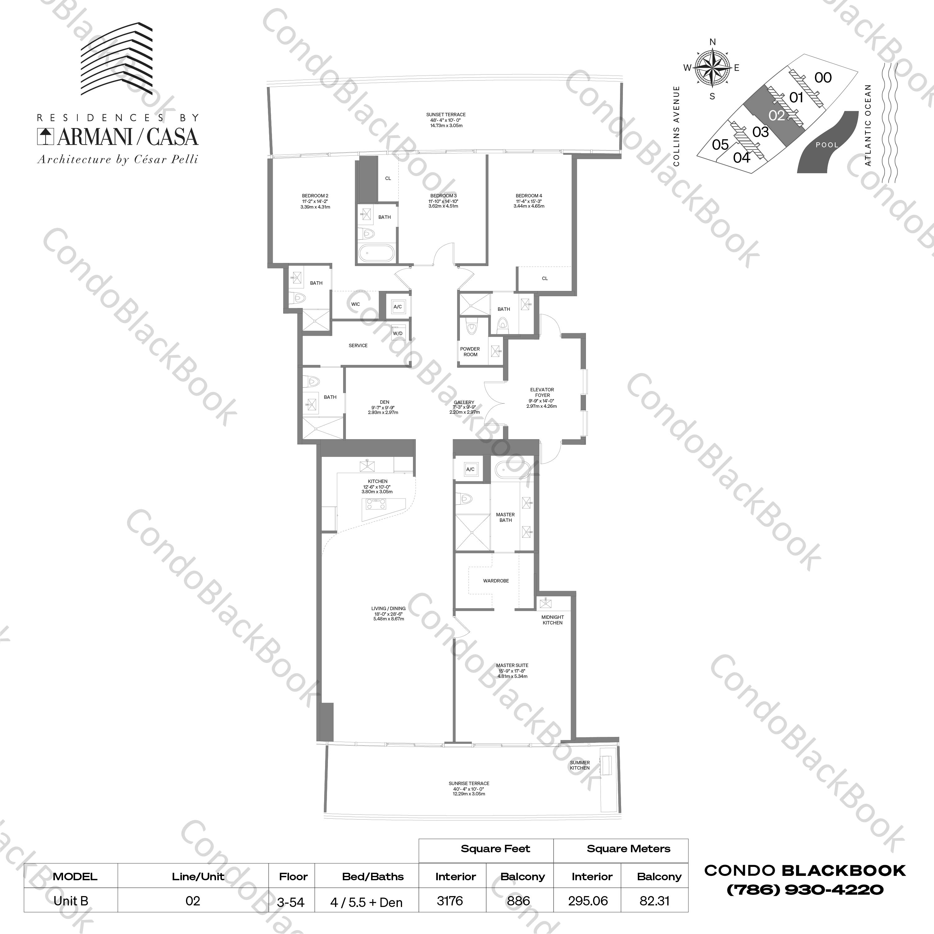 Residences by Armani Casa Condos for Sale and Rent in Sunny Isles