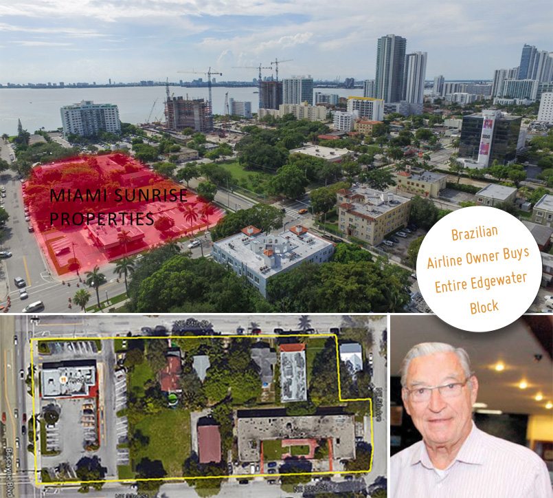 Brazilian Airline Owner Purchases Entire Edgewater Block ...